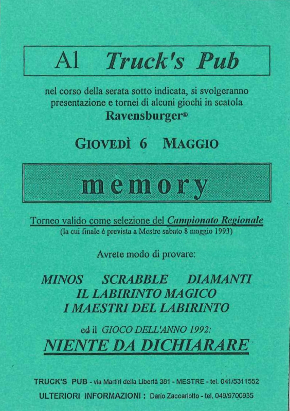1993-05-06 - Trucks pub - Memory.jpg